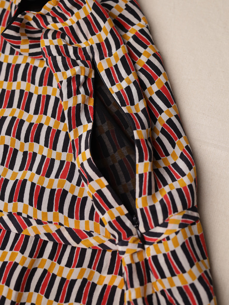 Toast - Printed Silk Crepe de Chine Dress