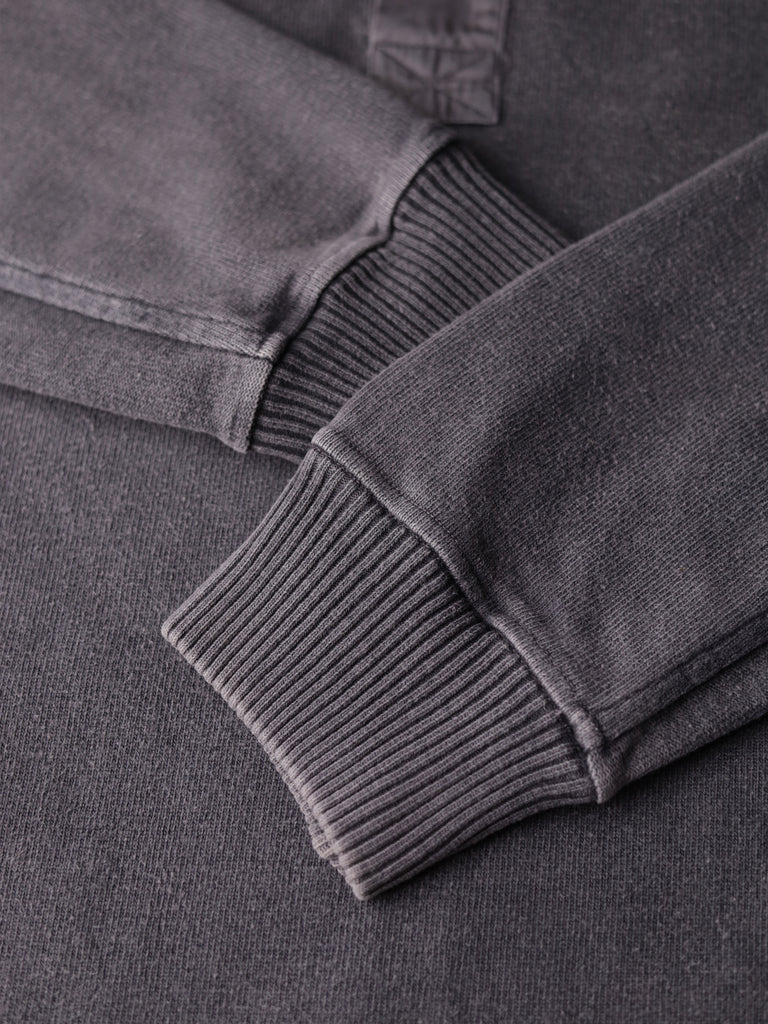 C.P. Company - Pigment Dyed 1/2 Placket Sweatshirt