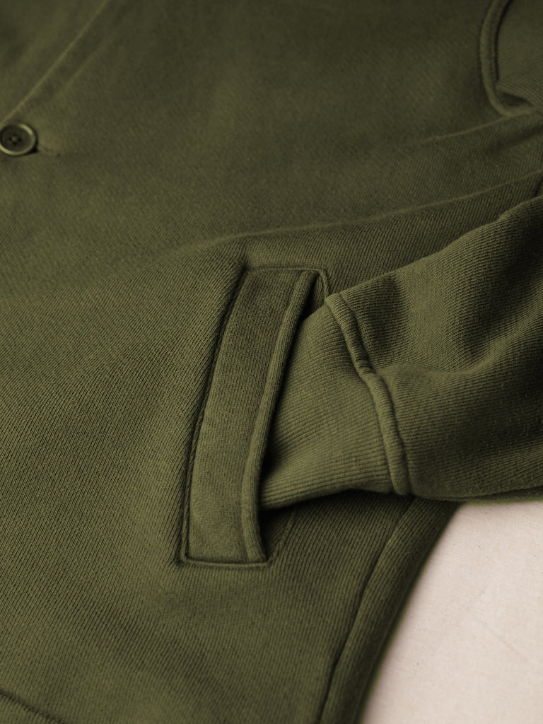 YMC - French Terry Sweatshirt Cardigan