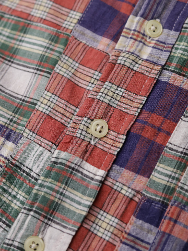 Chaps by Ralph Lauren - Patchwork Multi Check S/S Shirt