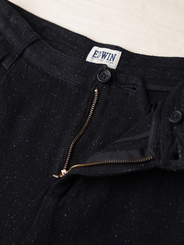 Edwin - French Tweed Pleated Trousers