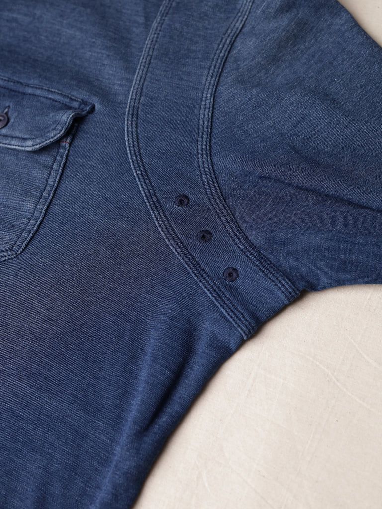 Polo Ralph Lauren - Indigo Knit Denim Work Shirt