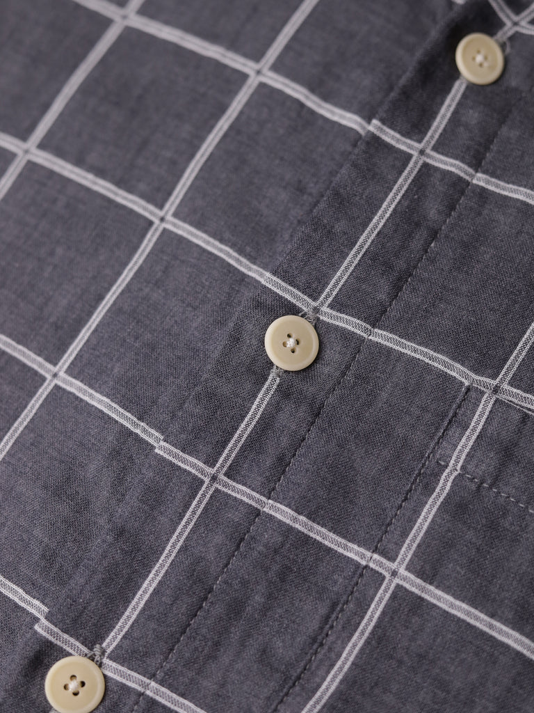 Folk Clothing - "Storm" Double Face Check Shirt