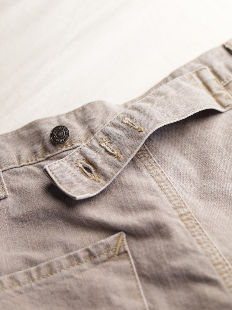 Levi's - "Engineered" Beige Denim Shorts