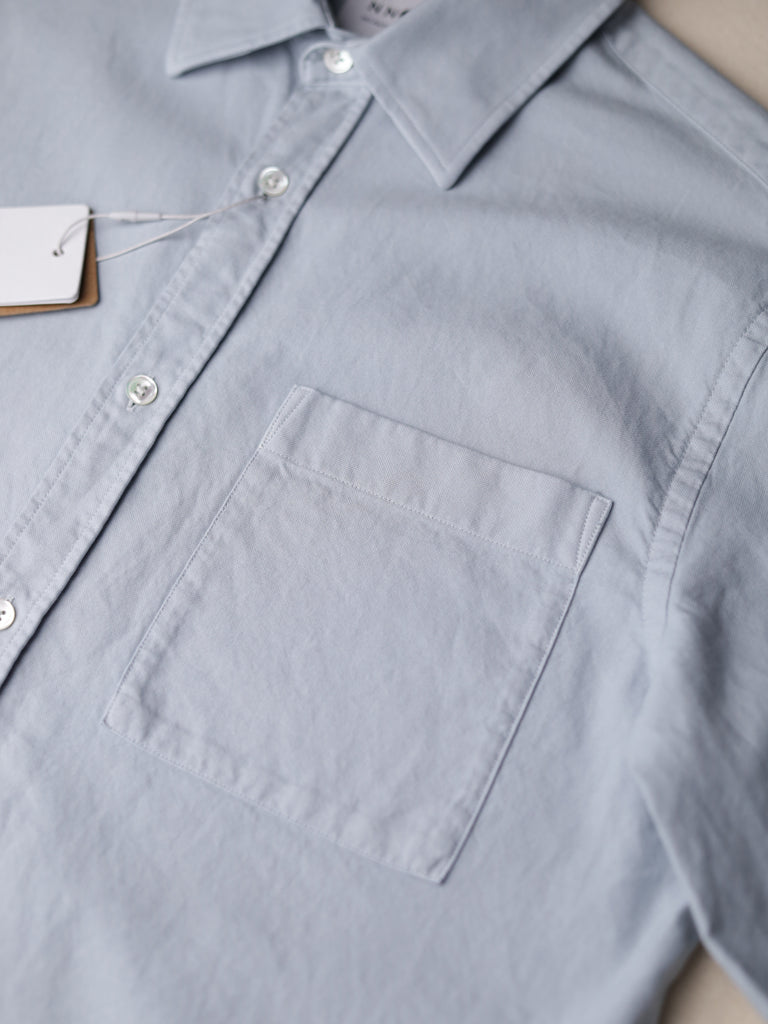 NN.07 - "Arne" Garment Dyed Oxford Shirt