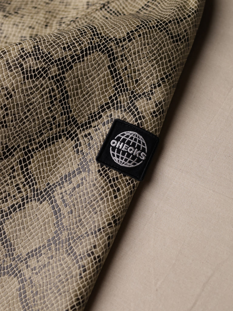 Checks Downtown - Snake Vinyl Coach Jacket