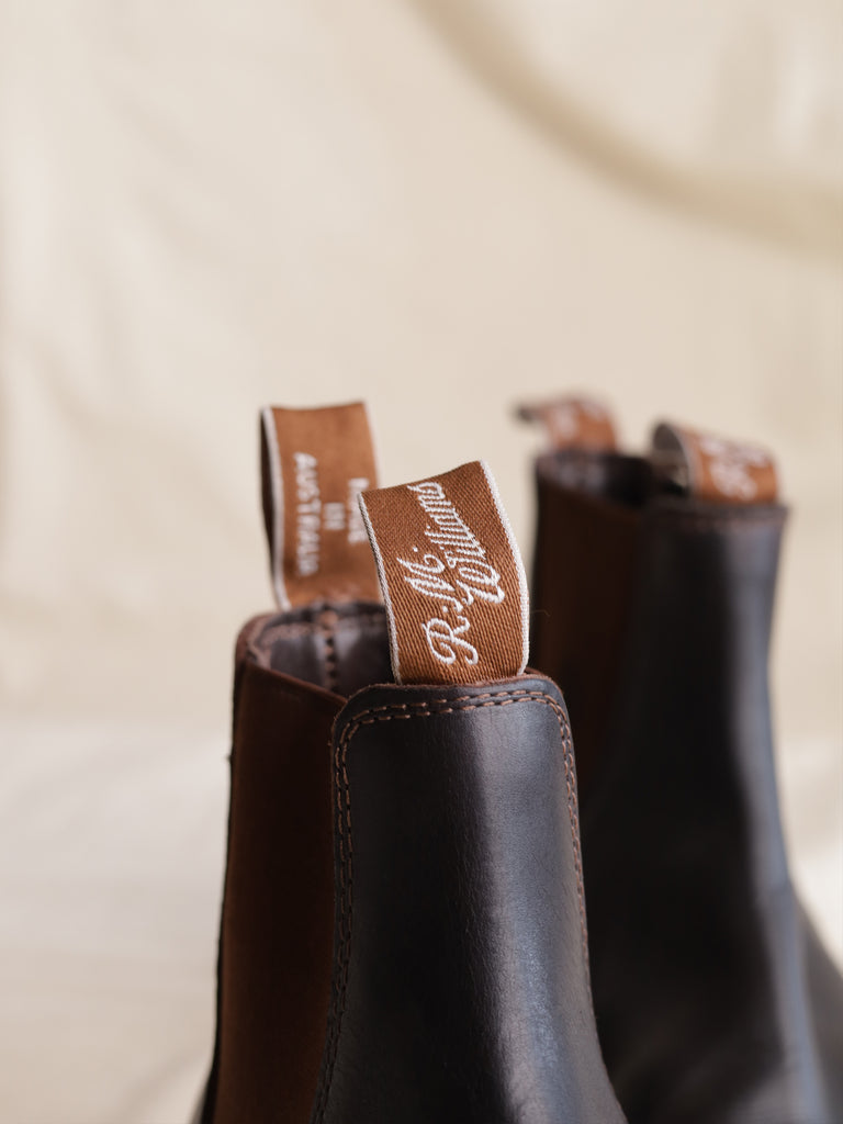 RM Williams - "Gardener" Leather Chelsea Boots