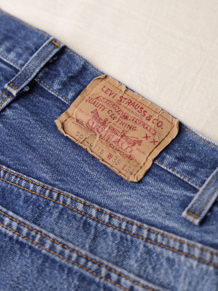 Levi's - Repaired 1980s 501 Jeans