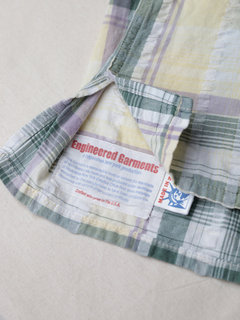 Engineered Garments - Seersucker Check Pop-Over Shirt
