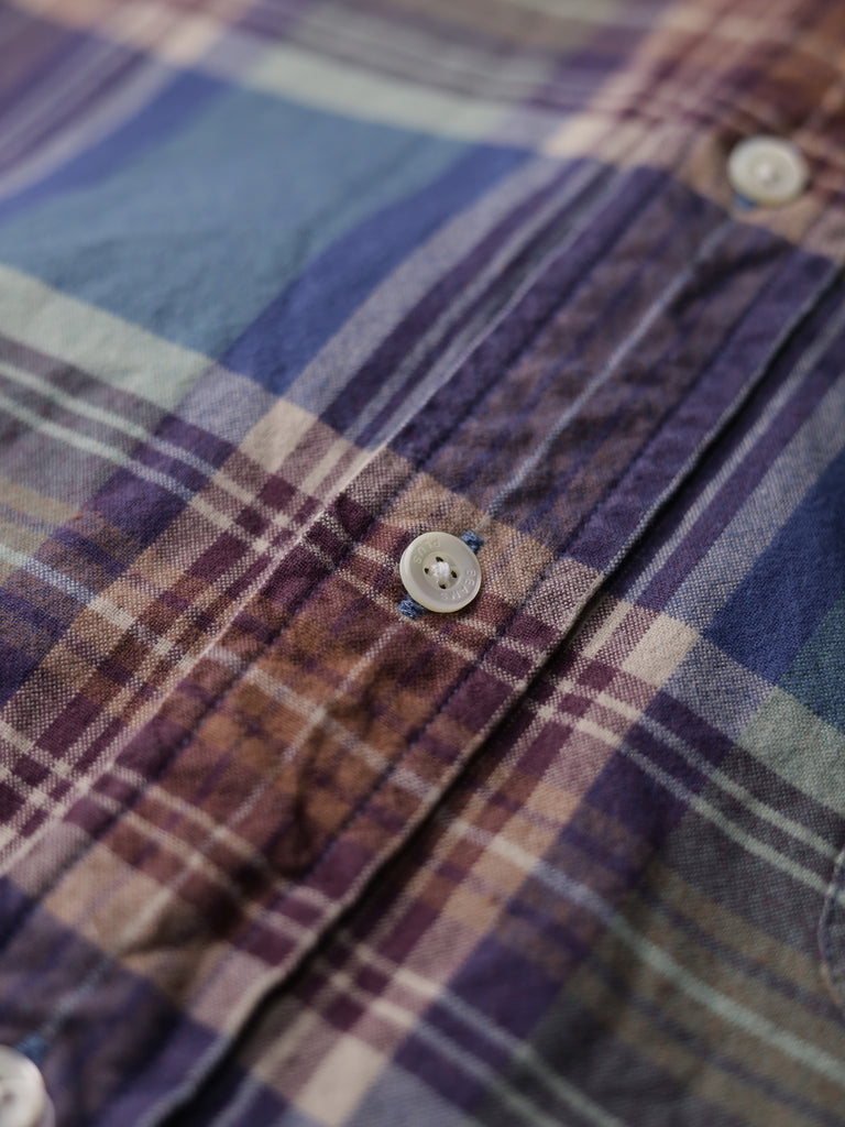 Beams+ - Check Oxford B.D Shirt