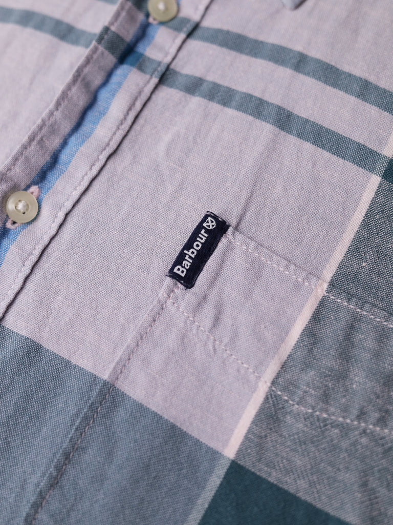 Barbour - "Douglas" S/S Tailored Fit Madras Shirt