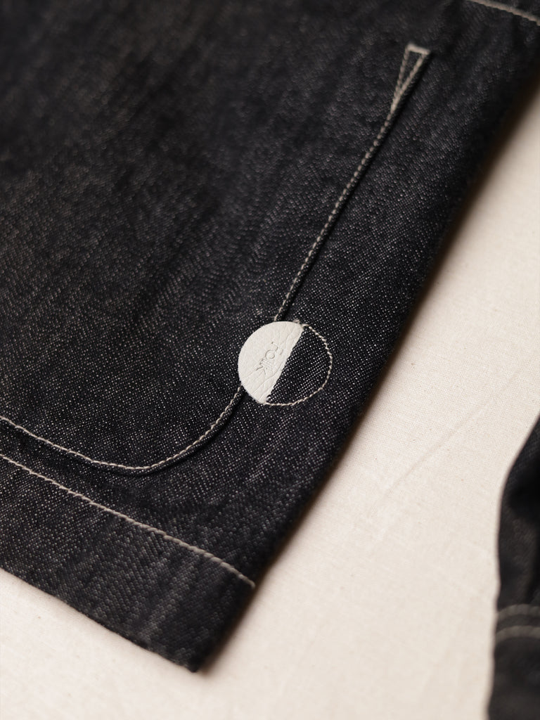Folk Clothing - Assembly Jacket Black Denim