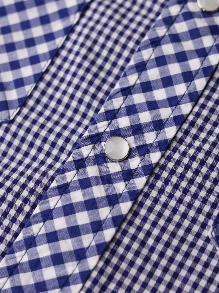 Engineered Garments - Gingham Western Shirt