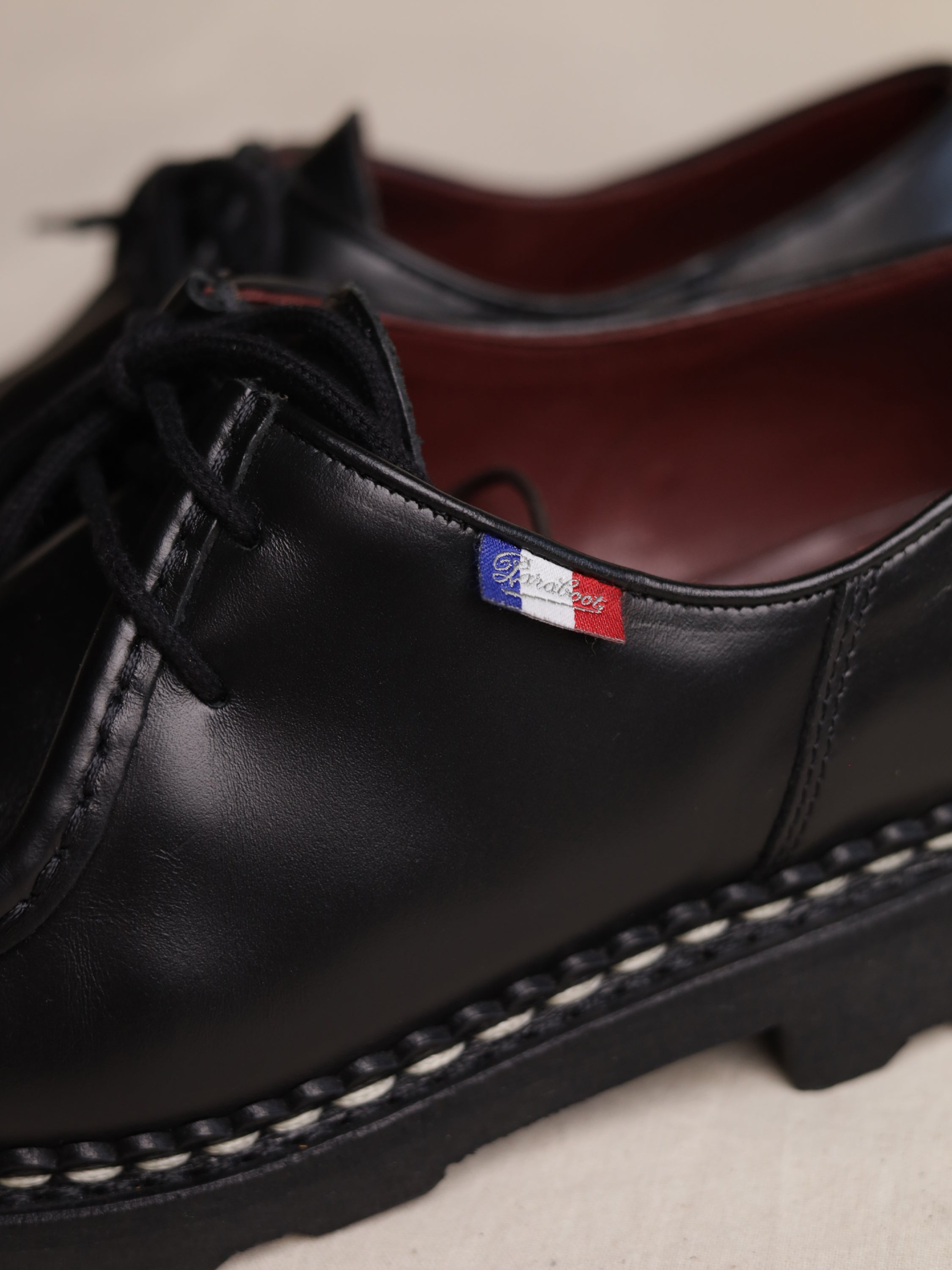 靴 Paraboot Michael bbr Paraboot Michael BBR - Noir | Available in USA | Kafka Mercantile