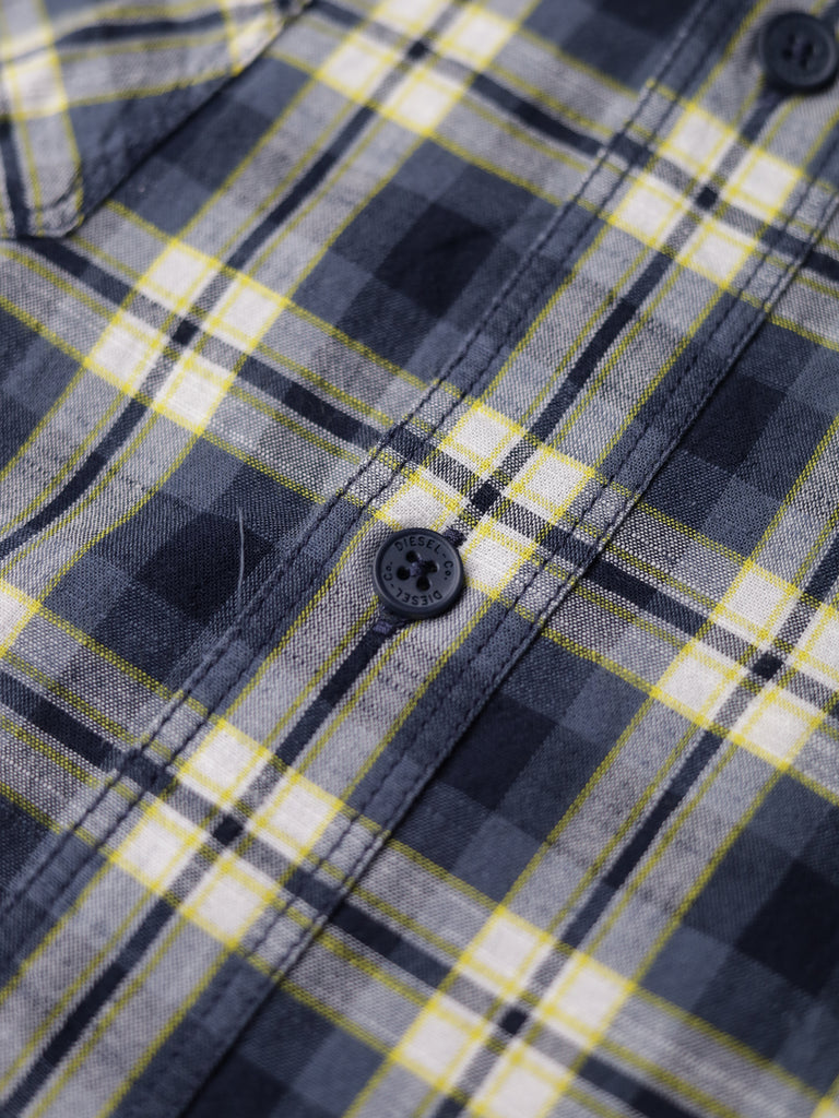 Diesel - Madras Check Western Shirt