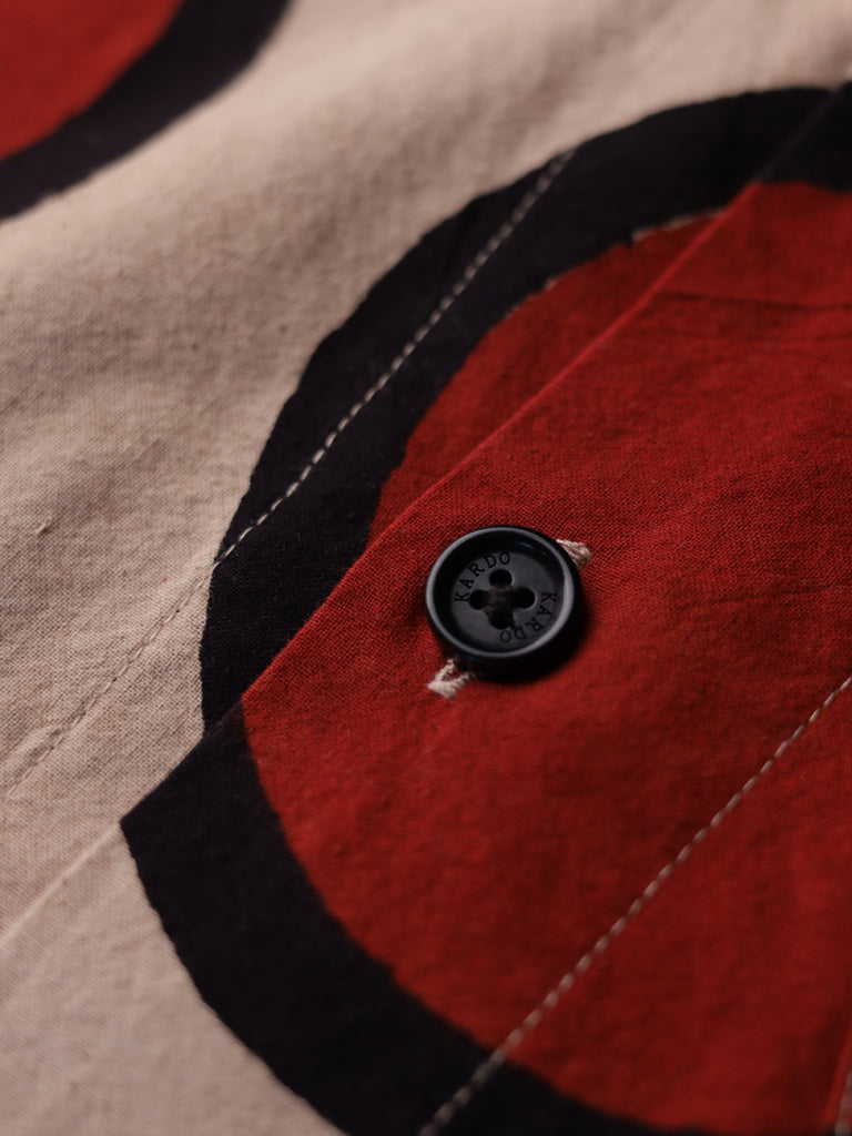 KARDO - Circles Block Print S/S Shirt