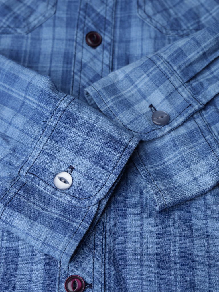 Rogue Territory - Blue Flannel "Field Shirt"
