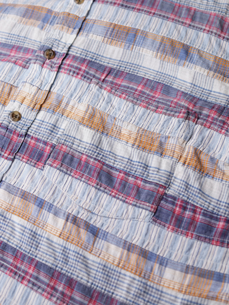 Chaps by Ralph Lauren - Patchwork Madras S/S Shirt