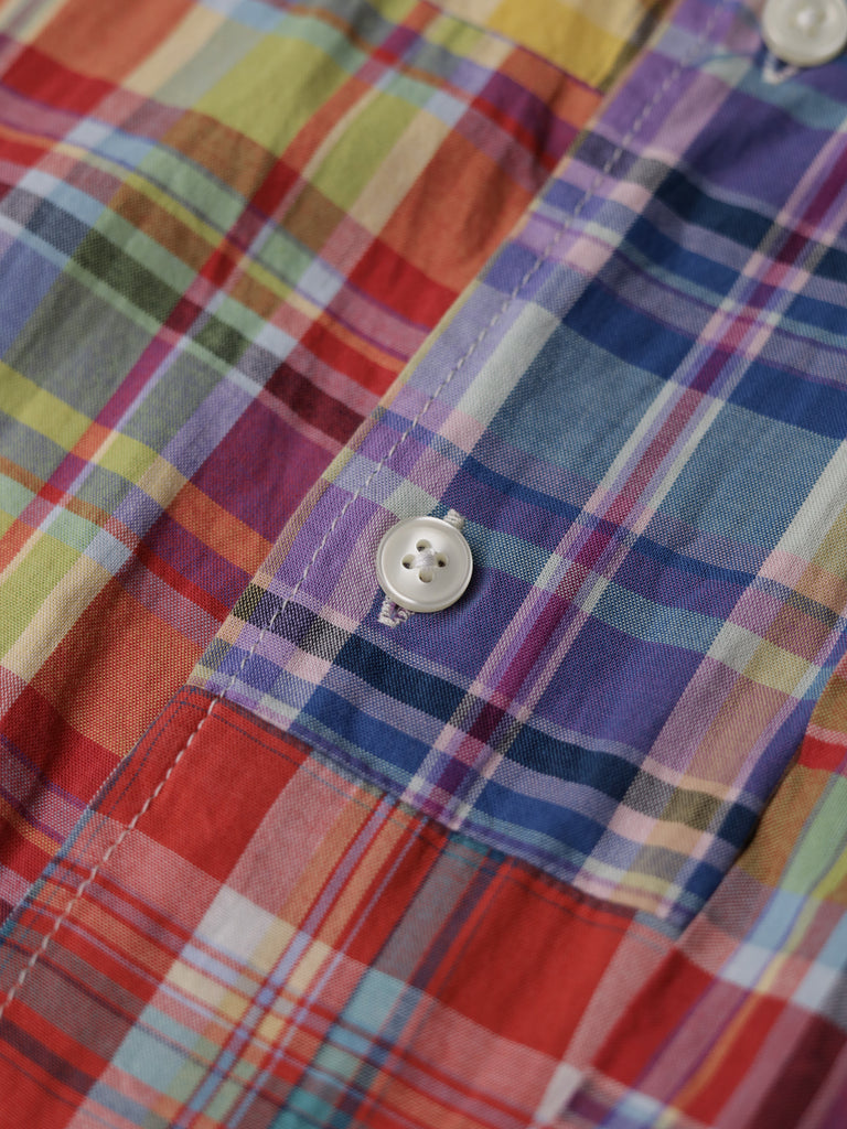 Rough and Tumble - Patchwork Madras S/S Shirt