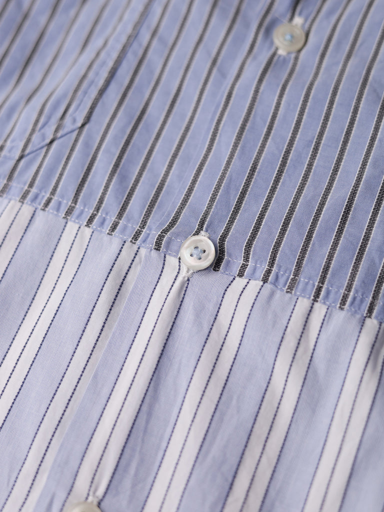 Universal Works - Mixed Stripe Panel Shirt