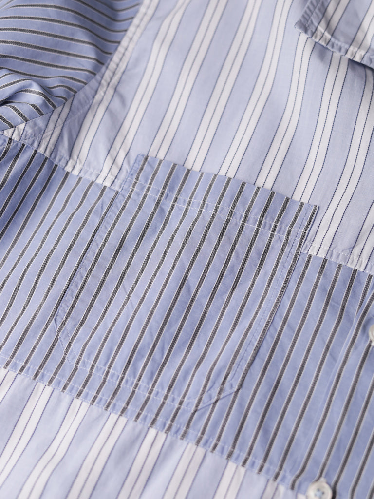 Universal Works - Mixed Stripe Panel Shirt