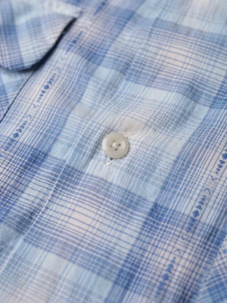 RRL Ralph Lauren - Jacquard Check Loop Collar Work Shirt