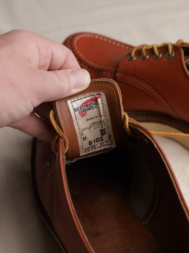 Red Wing - 8103 Low Moc Toe Shoes