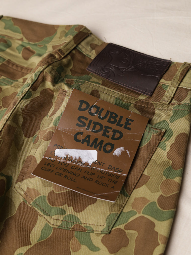 Naked & Famous - "Weird Guy" Double Camo Jeans