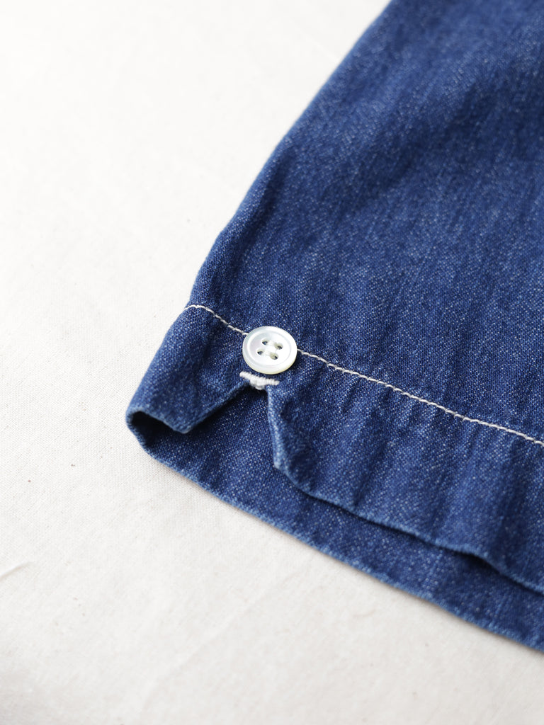 orSlow x BEAMS - S/S Denim Safari Shirt