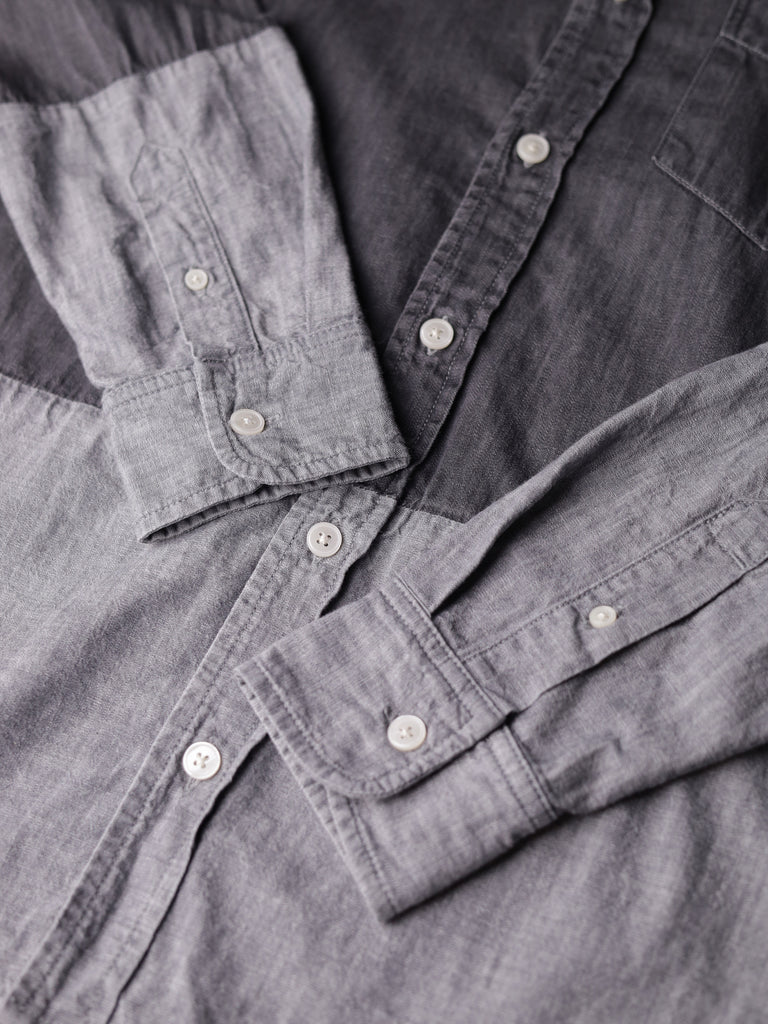 Carhartt WIP - Denim/Chambray Panelled Shirt