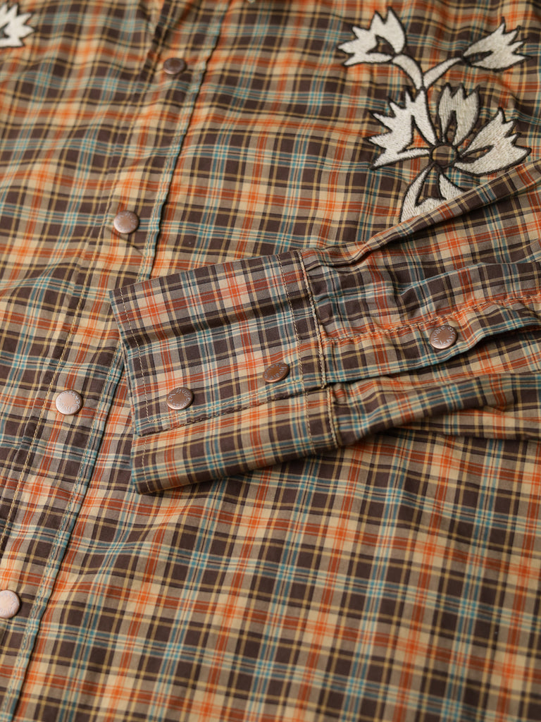 Nudie Jeans - Embroidered Check Shirt