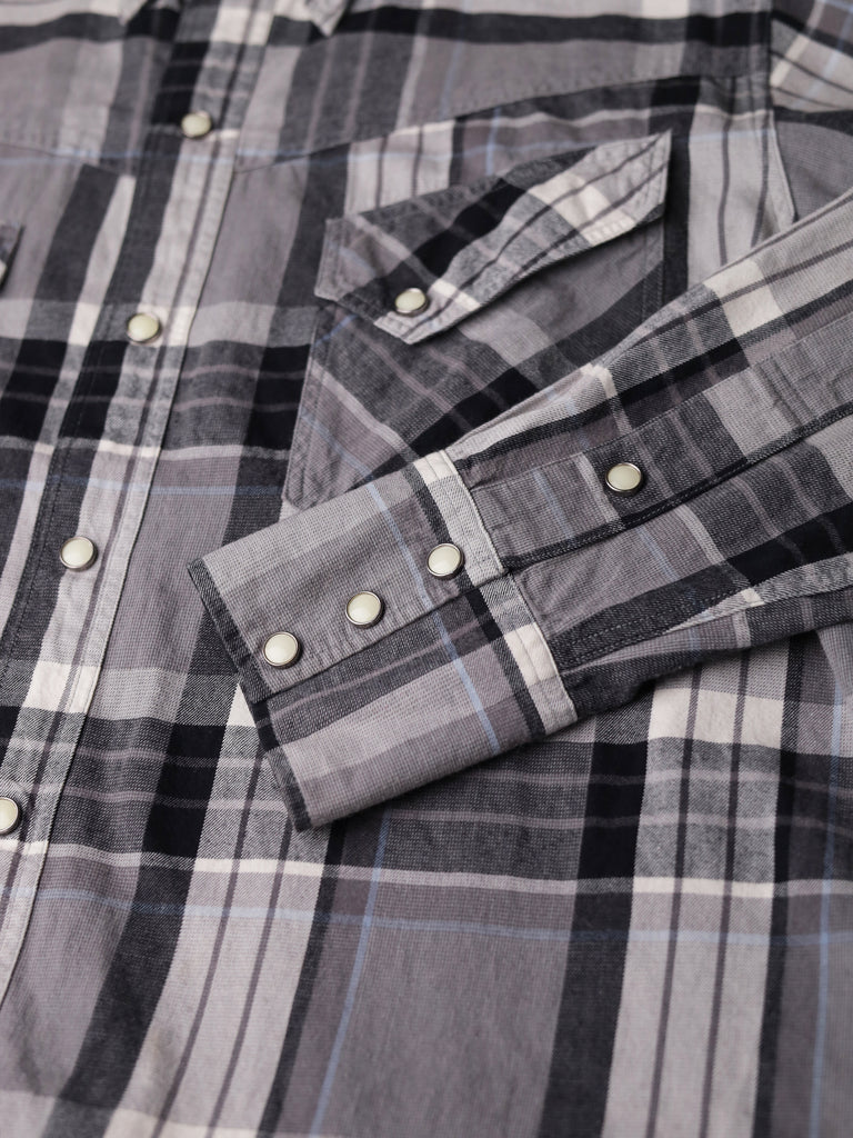 Sugarcane - Check Western Shirt