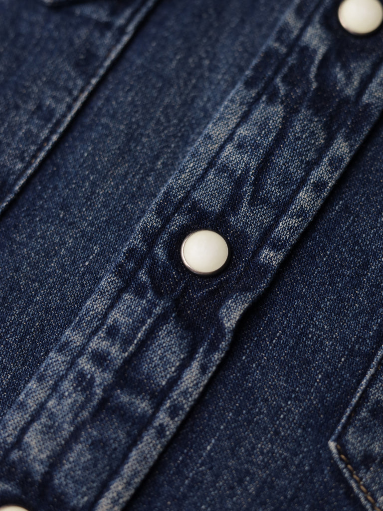 Blue Blue Japan - Three Pocket Denim Western Shirt