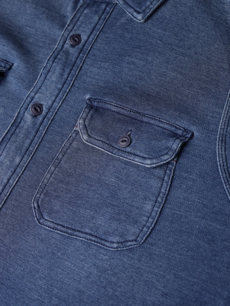 Polo Ralph Lauren - Indigo Knit Denim Work Shirt