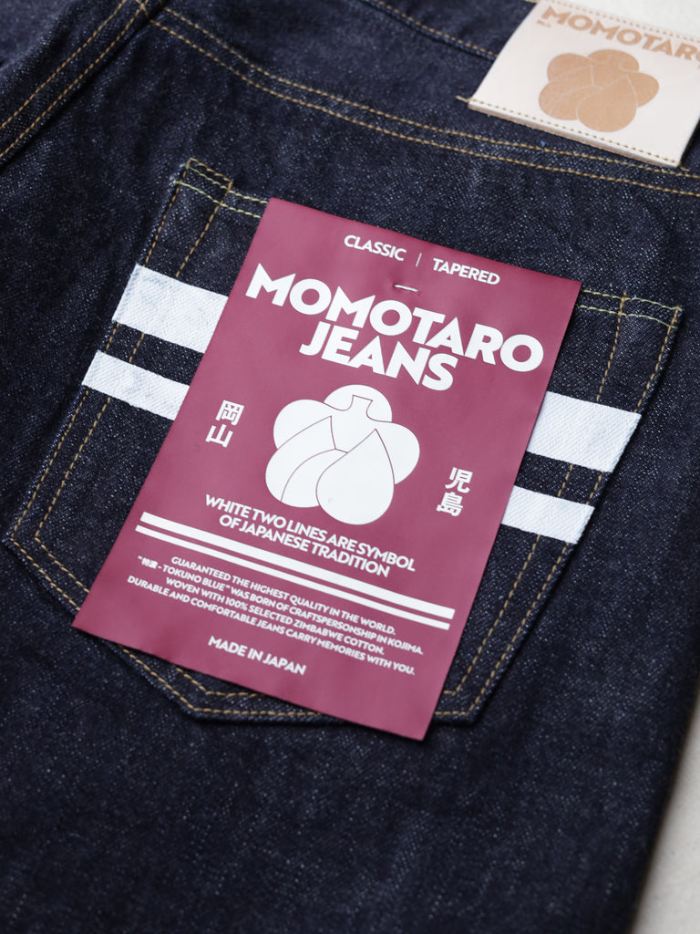 Momotaro - 15.7oz Classic Tapered Selvedge Jeans