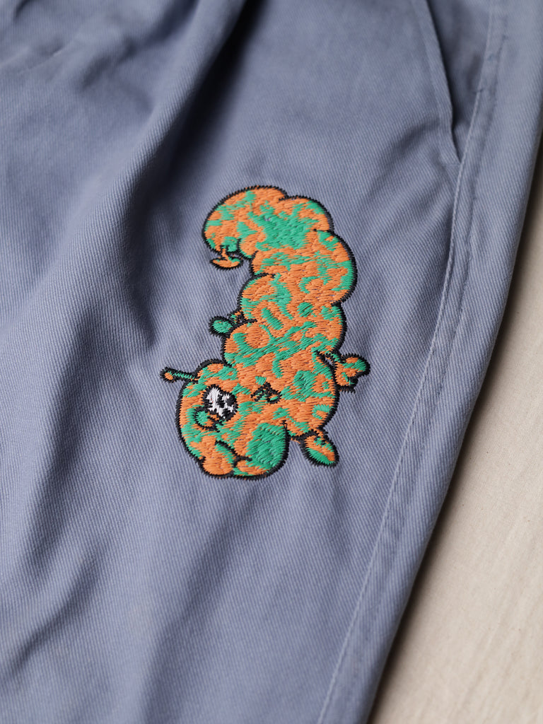 Brain Dead - Caterpillar Wide Leg Pleated Trousers