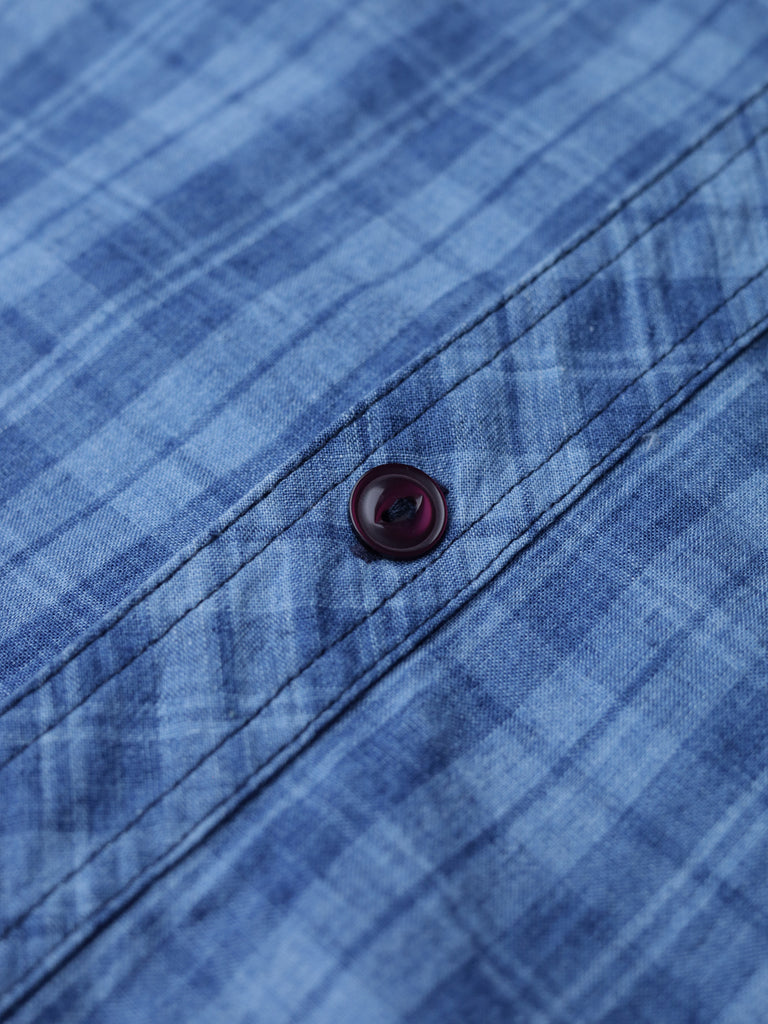 Rogue Territory - Blue Flannel "Field Shirt"