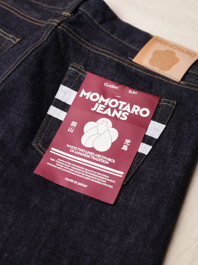 Momotaro - 15.7oz Classic Slim Selvedge Jeans
