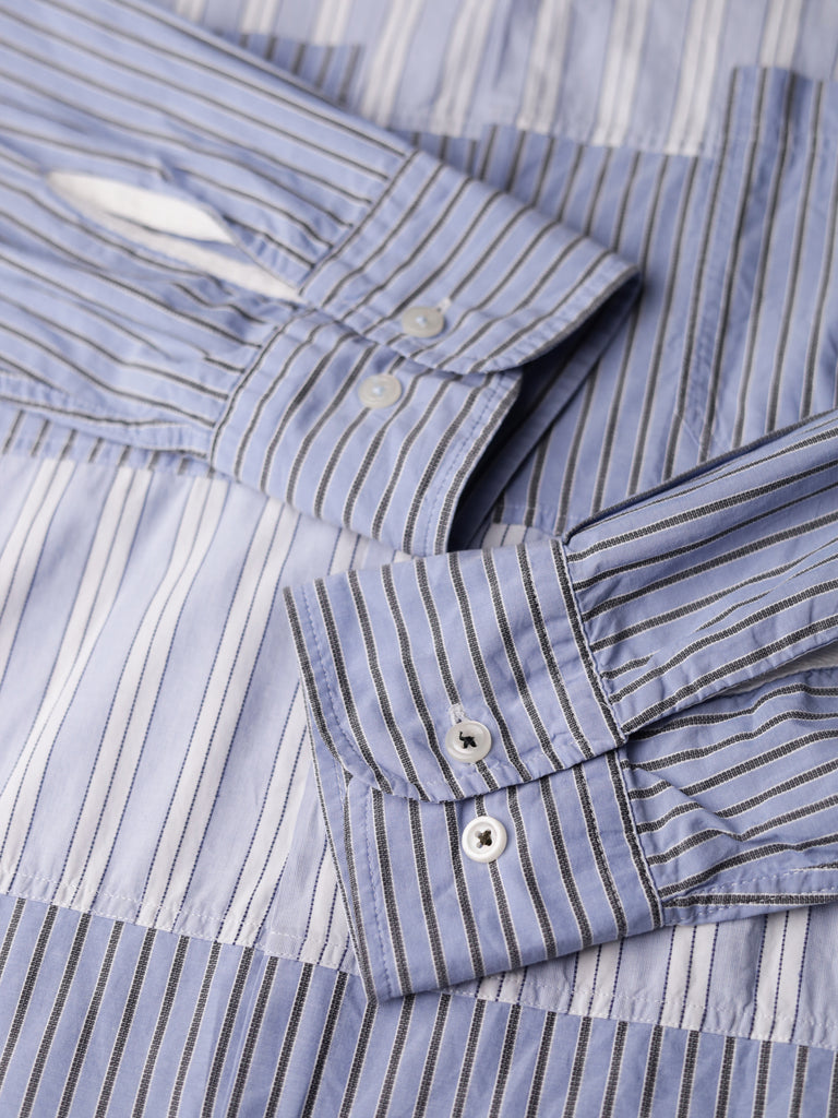 Universal Works - Mixed Stripe Panel Shirt