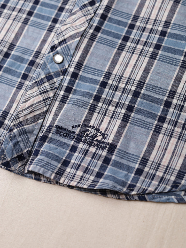 Scotch & Soda - Chainstitch Check Western Shirt