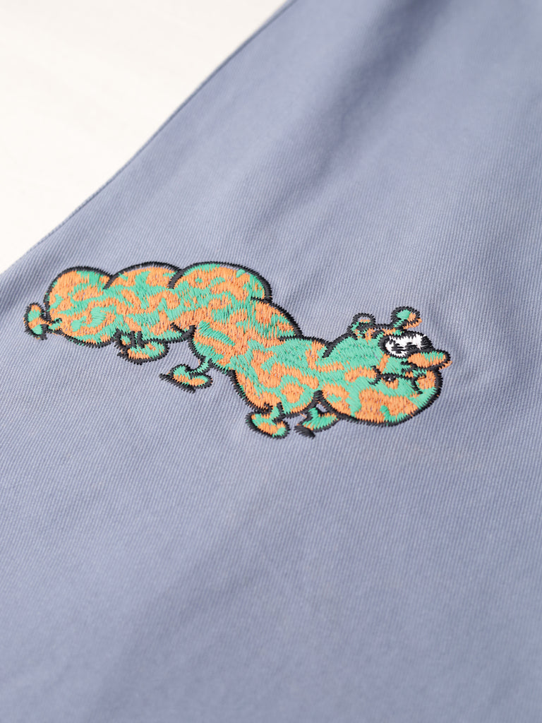 Brain Dead - Caterpillar Wide Leg Pleated Trousers