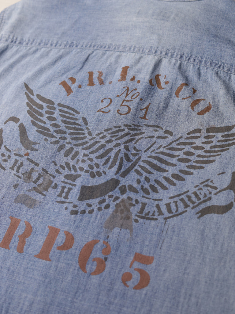 Polo Ralph Lauren - Stencil Print Chambray Work Shirt