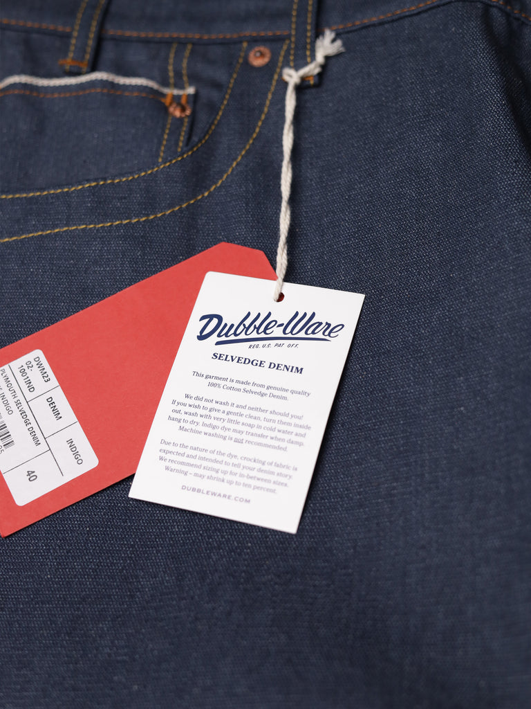 Dubbleware - "Plymouth" Selvedge Jeans