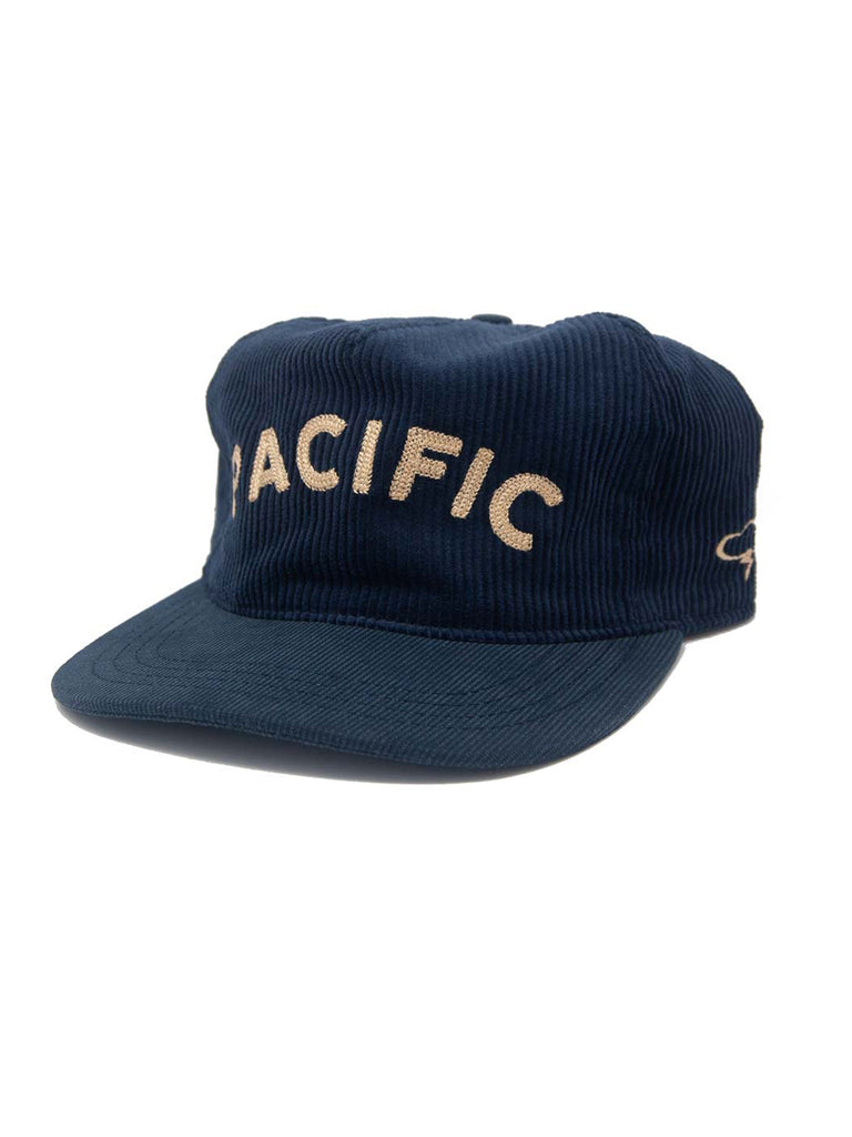 Pacific III Cord Strapback Cap