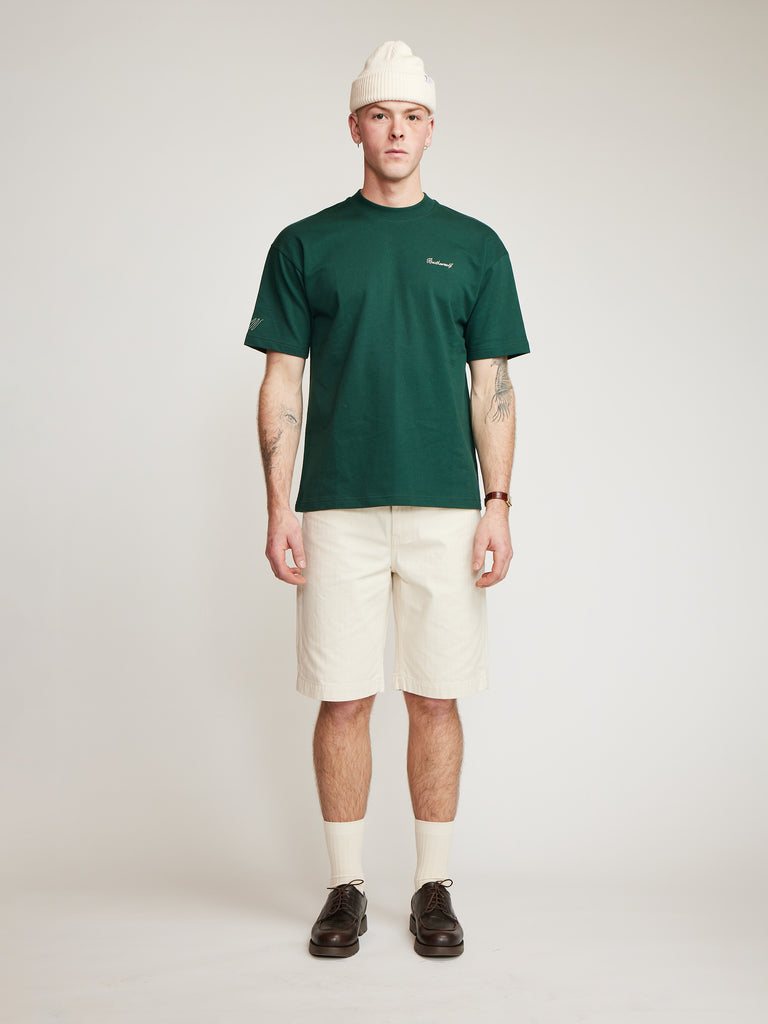 Quality Goods Tee - Bottle Green