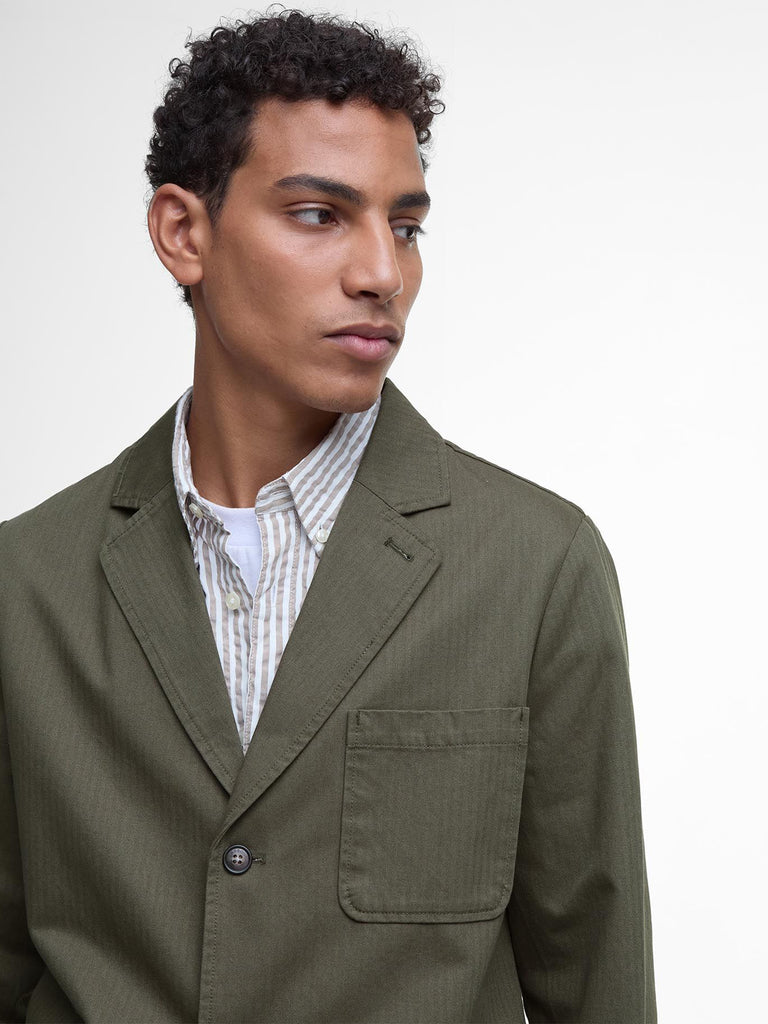 Bayview Herringbone Overshirt