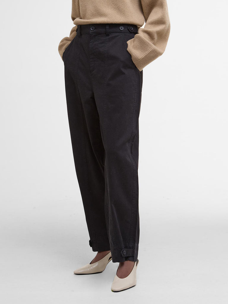 Martha Trouser - Black Twill