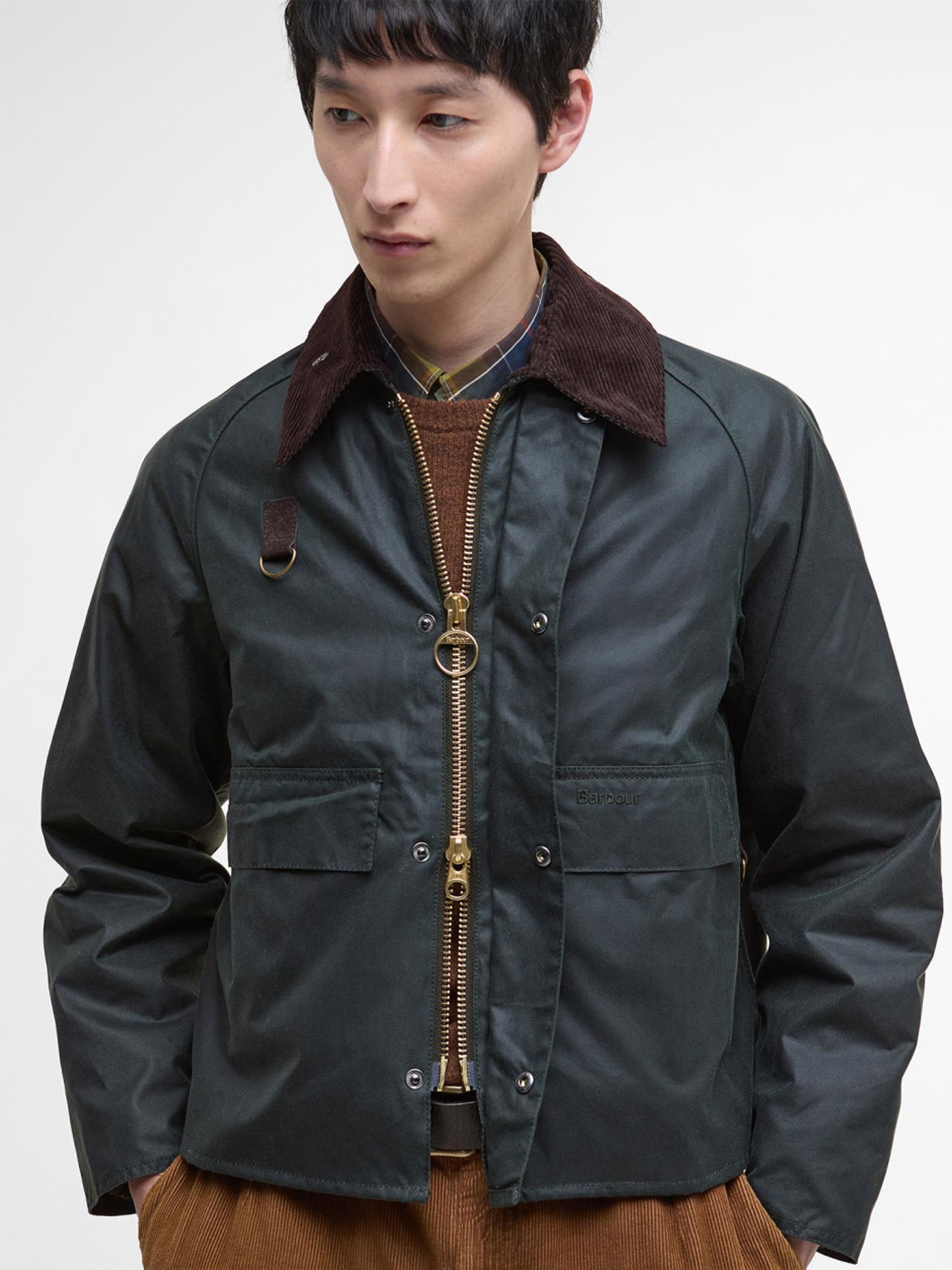 ジャケット・アウター BARBOUR SPEY JACKET WAX SAGE size M Barbour 130th Anniversary Spey Wax Jacket Sage by Barbour