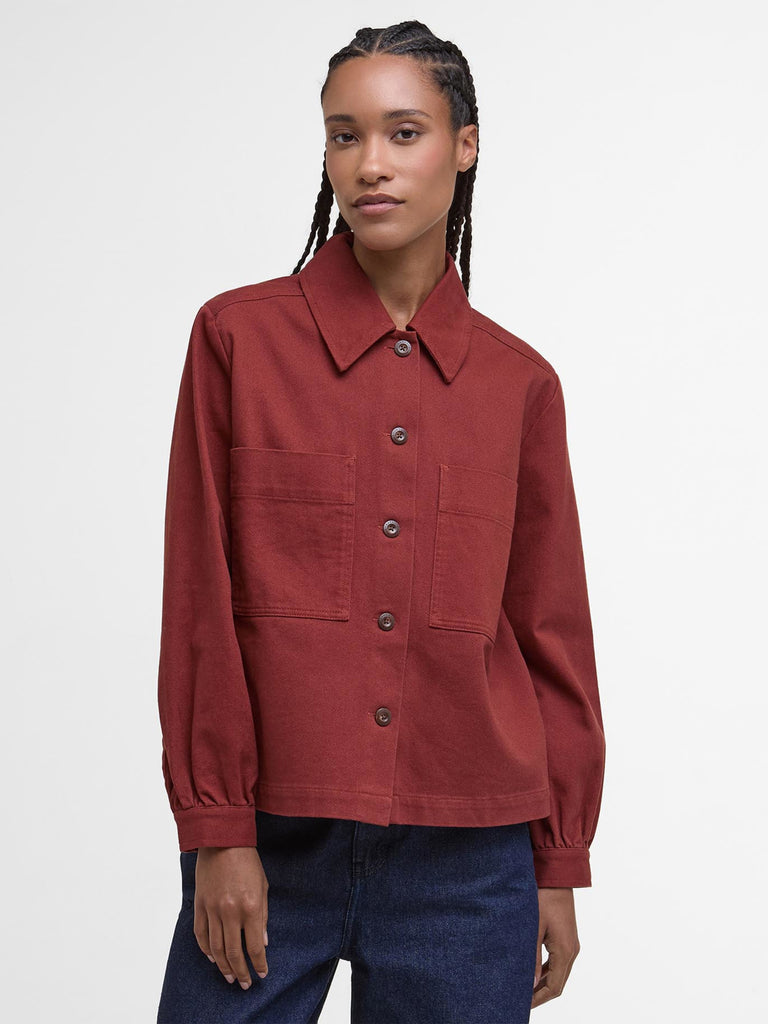 Willow Overshirt - Burnt Henna