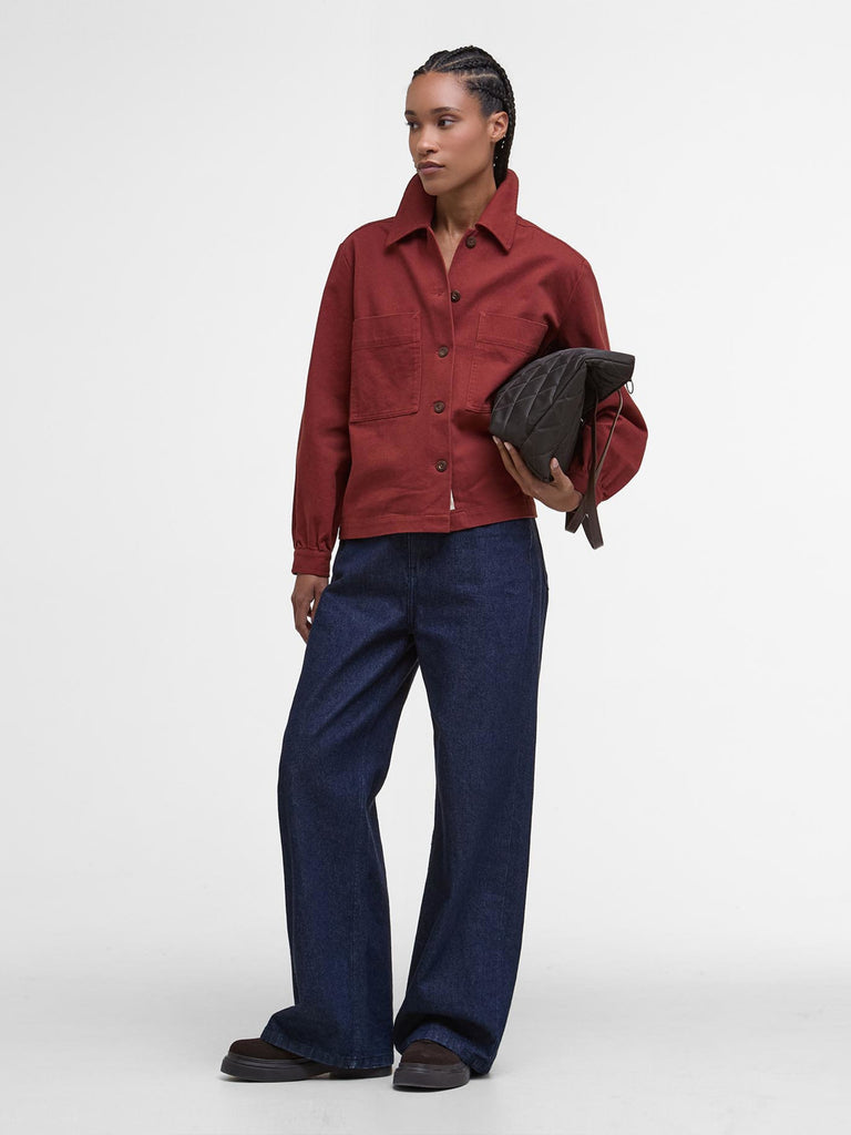 Willow Overshirt - Burnt Henna